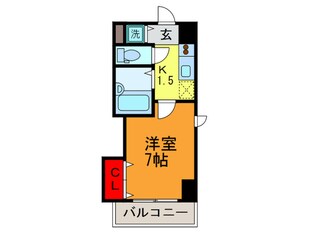 CITY SPIRE布施の物件間取画像